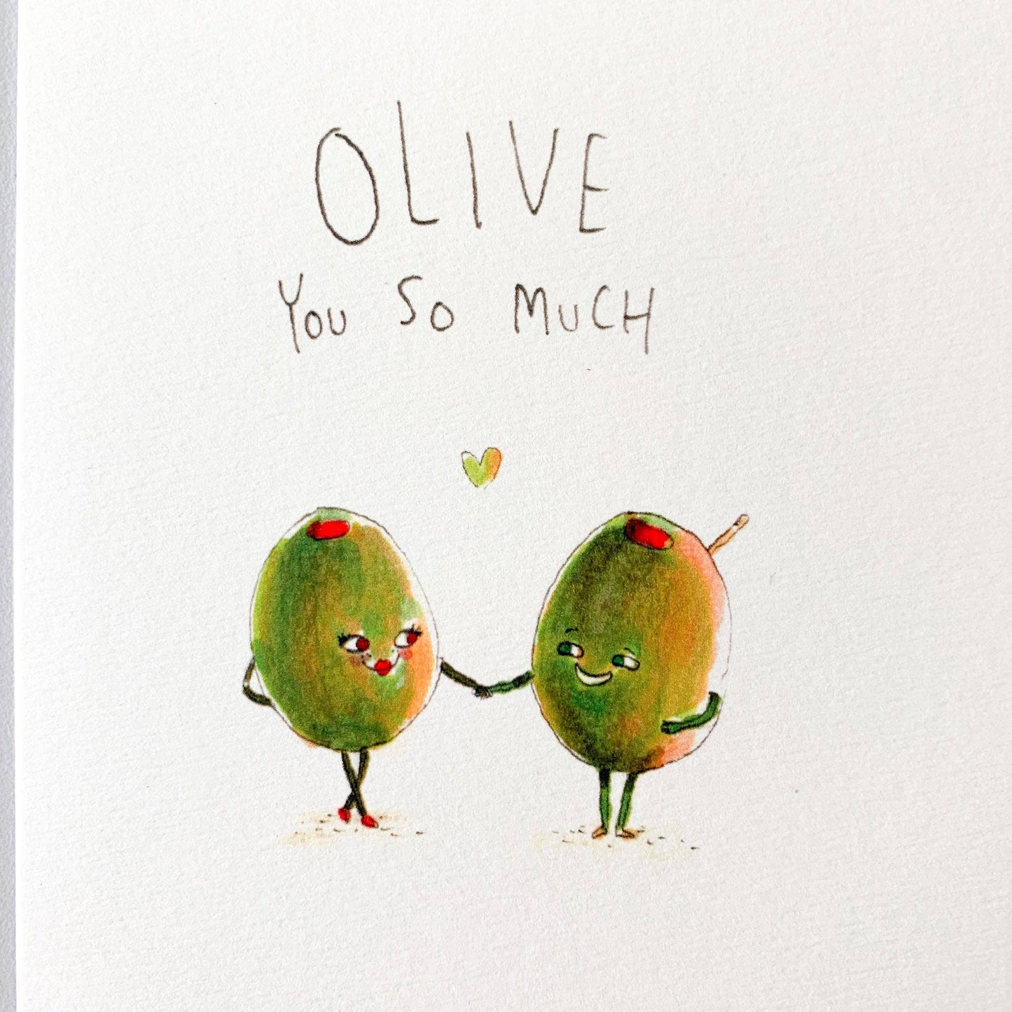 Olive You So Much | Valentine's Day Cards Sunshine Coast