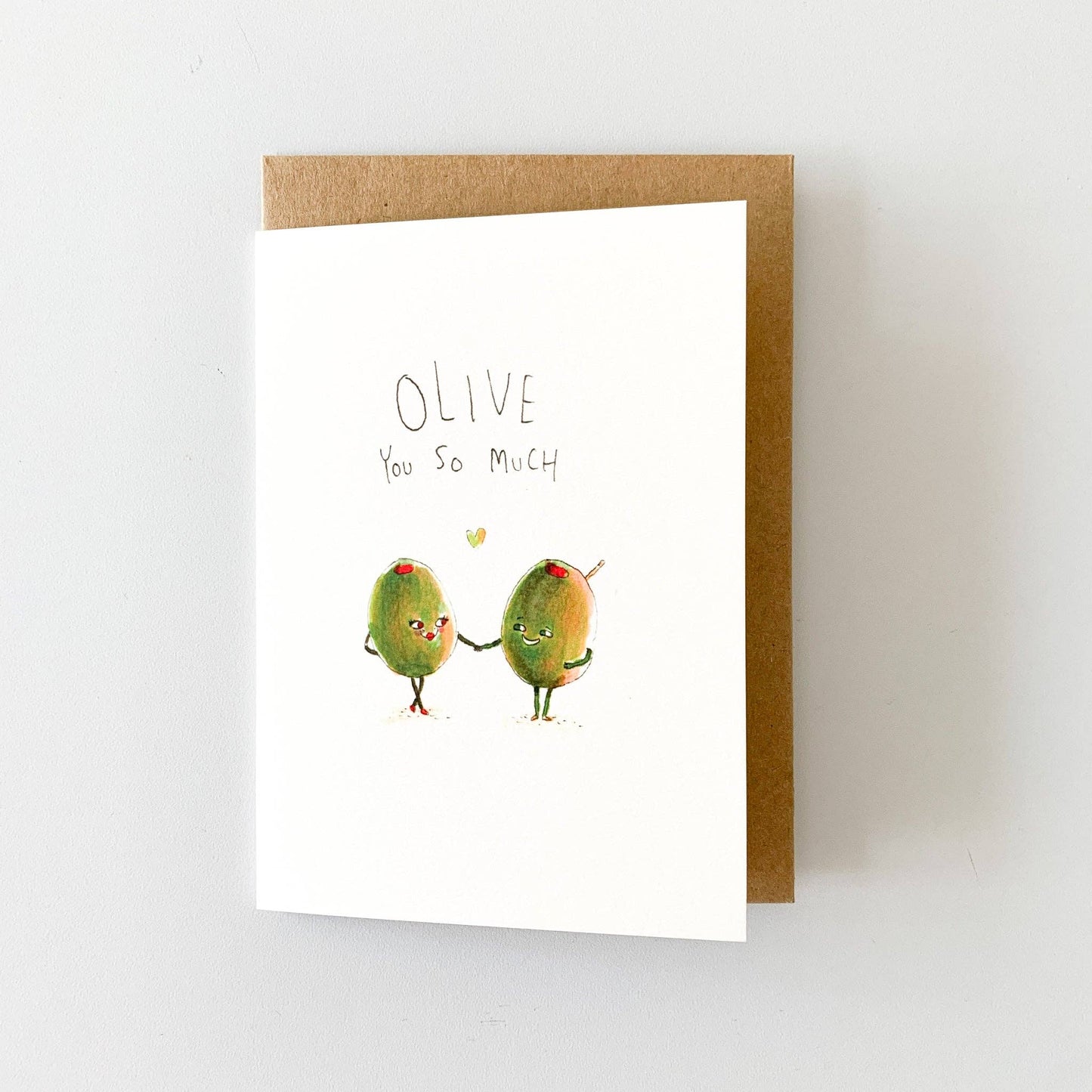 Olive You So Much | Valentine's Day Cards Sunshine Coast