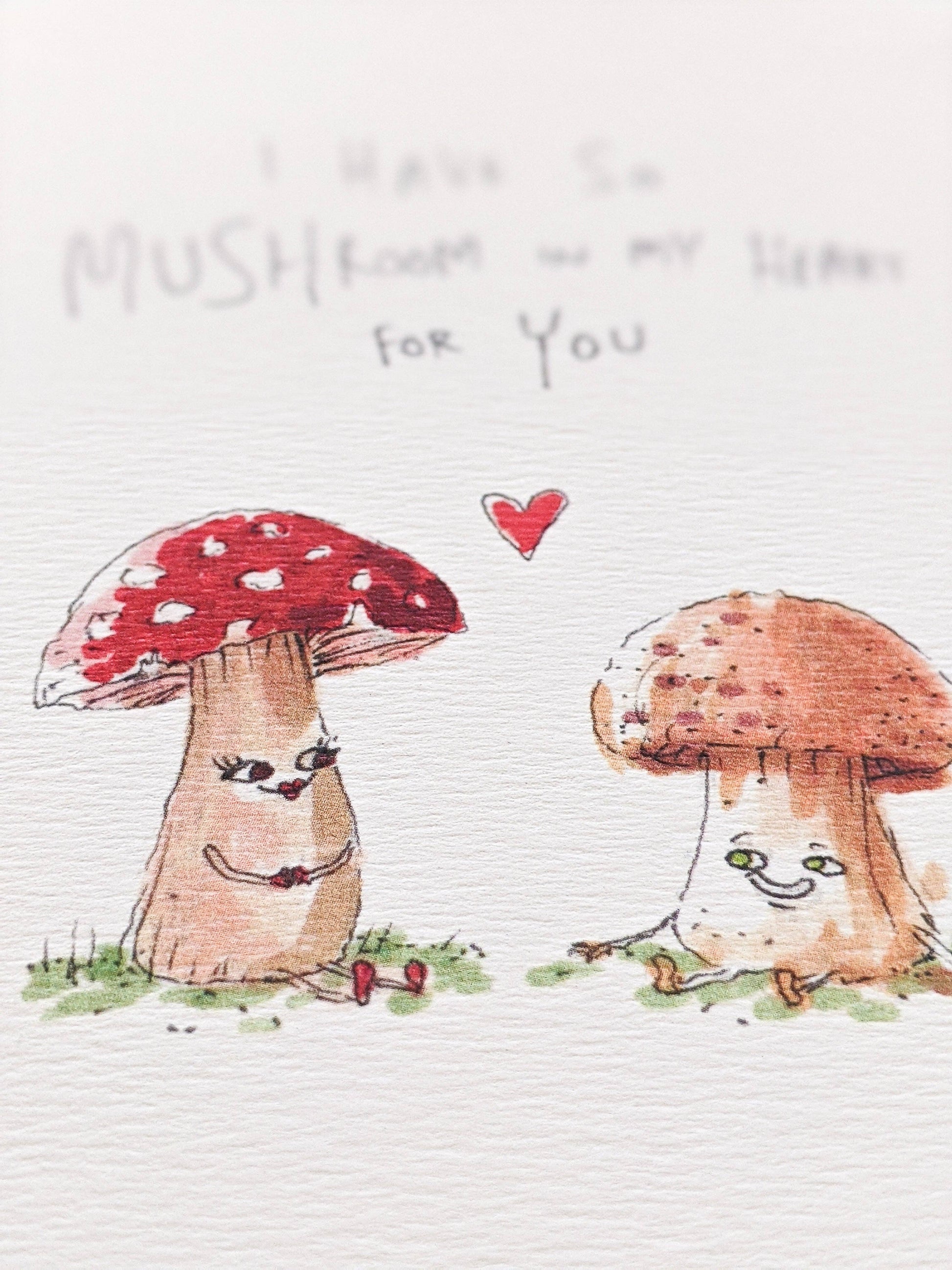 I Have So Mushroom In My Heart For You | Valentine's Day Cards Sunshine Coast