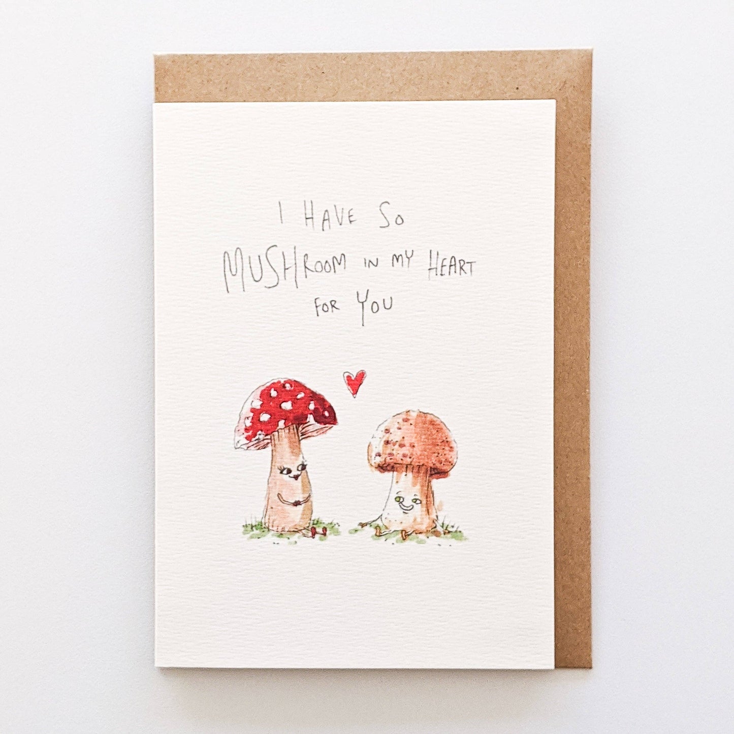 I Have So Mushroom In My Heart For You | Valentine's Day Cards Sunshine Coast